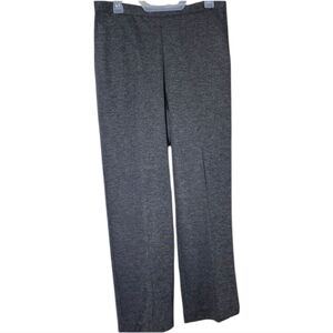Alfred Dunner Gray Pull On Dress Pants Size 12